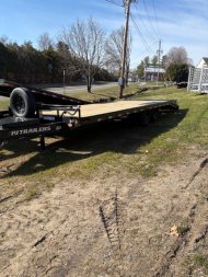 New PJ Trailers 102" x 24' F8 - 14K GVW