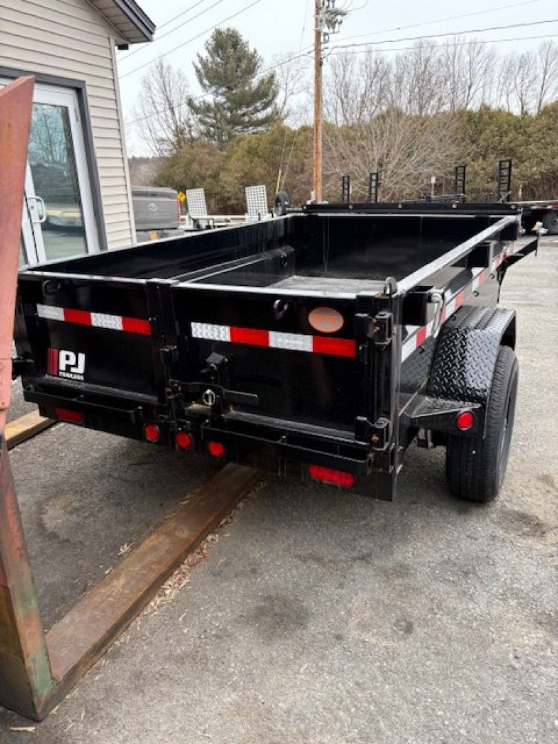 New PJ Trailers 5' X 8' Single Axle Dump Trailer