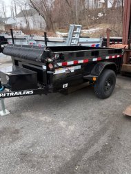 New PJ Trailers 5' X 8' Single Axle Dump Trailer