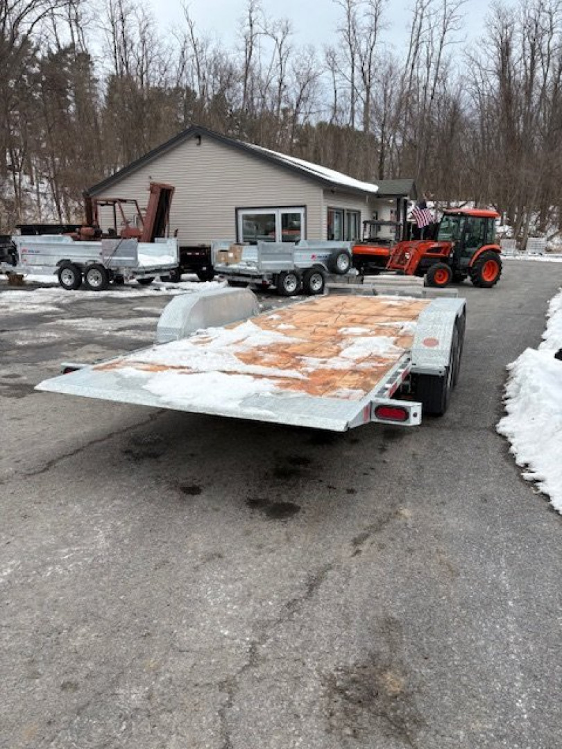 New 2025 K-Trail Galvanized Full Deck Power Tilt -14K GVW Tilt Trailer