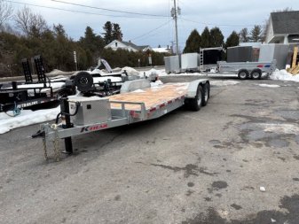 New 2025 K-Trail Galvanized Full Deck Power Tilt -14K GVW Tilt Trailer