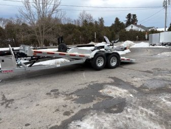New 2025 K-Trail Galvanized Full Deck Power Tilt -14K GVW Tilt Trailer
