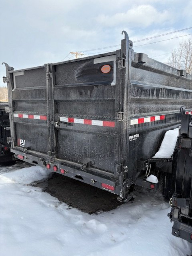 New PJ Trailers 83" x 14' DM High Side Dump Trailer