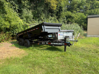 New 2025 PJ TRAILERS 83" x 14' DL Dump Trailer - 14K GVW