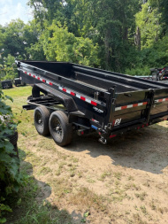 New 2025 PJ TRAILERS 83" x 14' DL Dump Trailer - 14K GVW