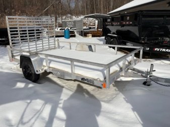 New 2025 Black Rhino EXS 7 X 12 Utility Trailer