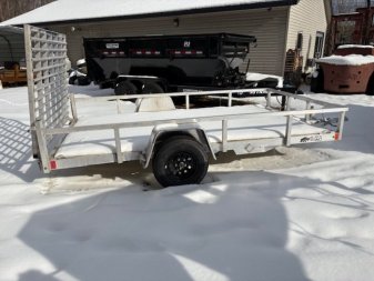 New 2025 Black Rhino EXS 7 X 12 Utility Trailer