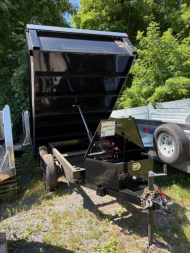 New BWISE DTR7 72" x 10' 7K Light Duty Tandem Axle