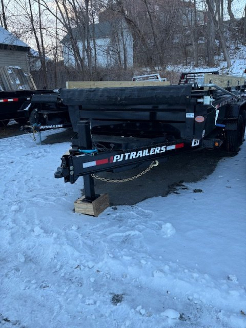 New 2025 PJ Trailers DV 14' Dump Trailer - 15,400 GVW
