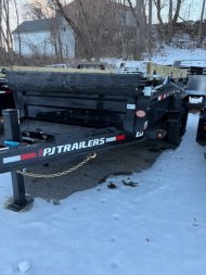 New 2025 PJ Trailers DV 14' Dump Trailer - 15,400 GVW