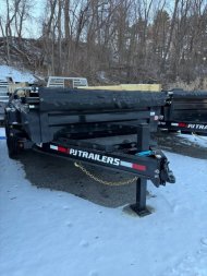 New 2025 PJ Trailers DV 14' Dump Trailer - 15,400 GVW