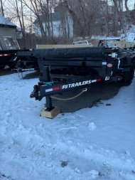 New 2025 PJ Trailers DV 14' Dump Trailer - 15,400 GVW