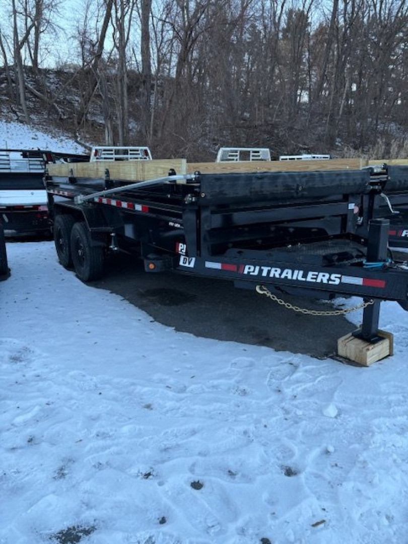 New 2025 PJ Trailers DV 16' Dump Trailer - 15,400 GVW