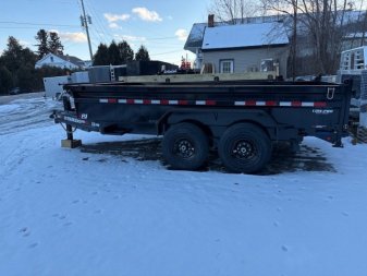 New 2025 PJ TRAILERS 83" x 14' DL Dump Trailer - 14K GVW