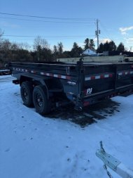New 2025 PJ TRAILERS 83" x 14' DL Dump Trailer - 14K GVW