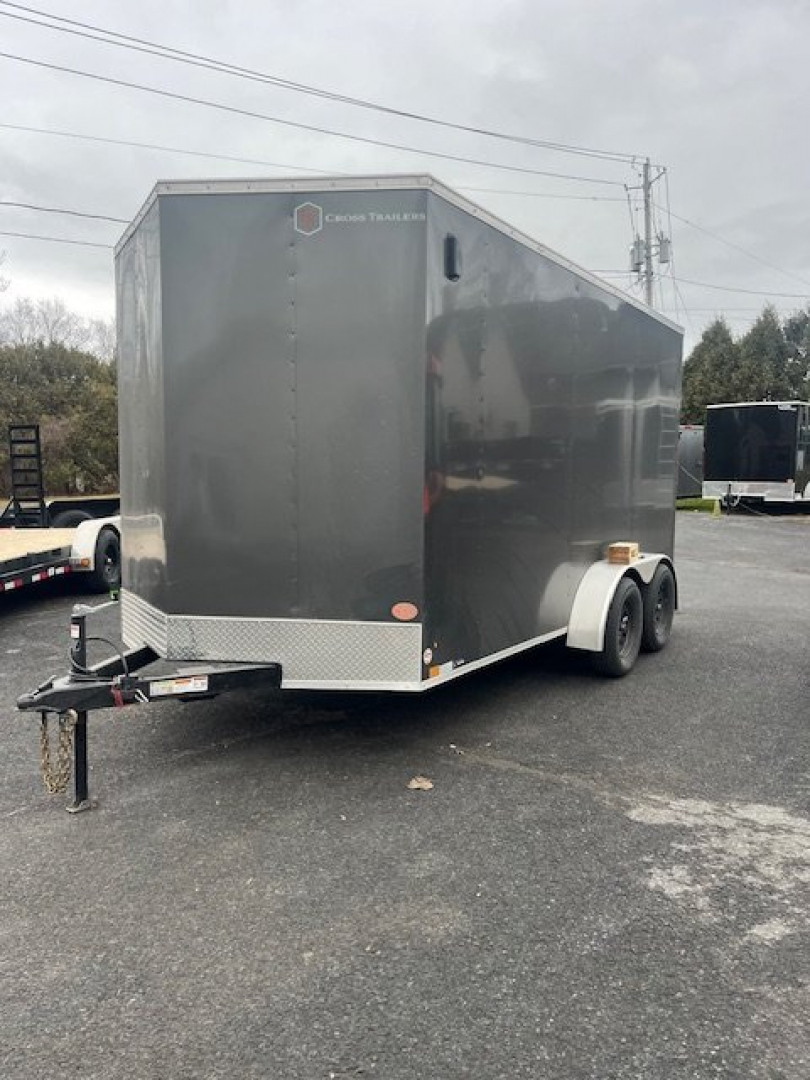 New 2025 Cross Trailers CTB 7 X 14 Tandem Axle Cargo / Enclosed Trailer - 7K GVW