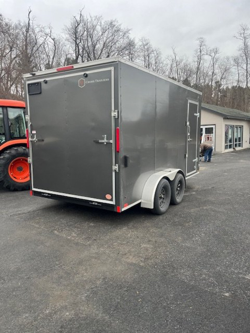 New 2025 Cross Trailers CTB 7 X 14 Tandem Axle Cargo / Enclosed Trailer - 7K GVW