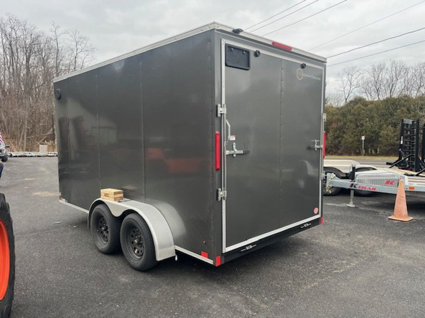 New 2025 Cross Trailers CTB 7 X 14 Tandem Axle Cargo / Enclosed Trailer - 7K GVW