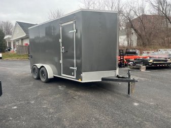 New 2025 Cross Trailers CTB 7 X 14 Tandem Axle Cargo / Enclosed Trailer - 7K GVW