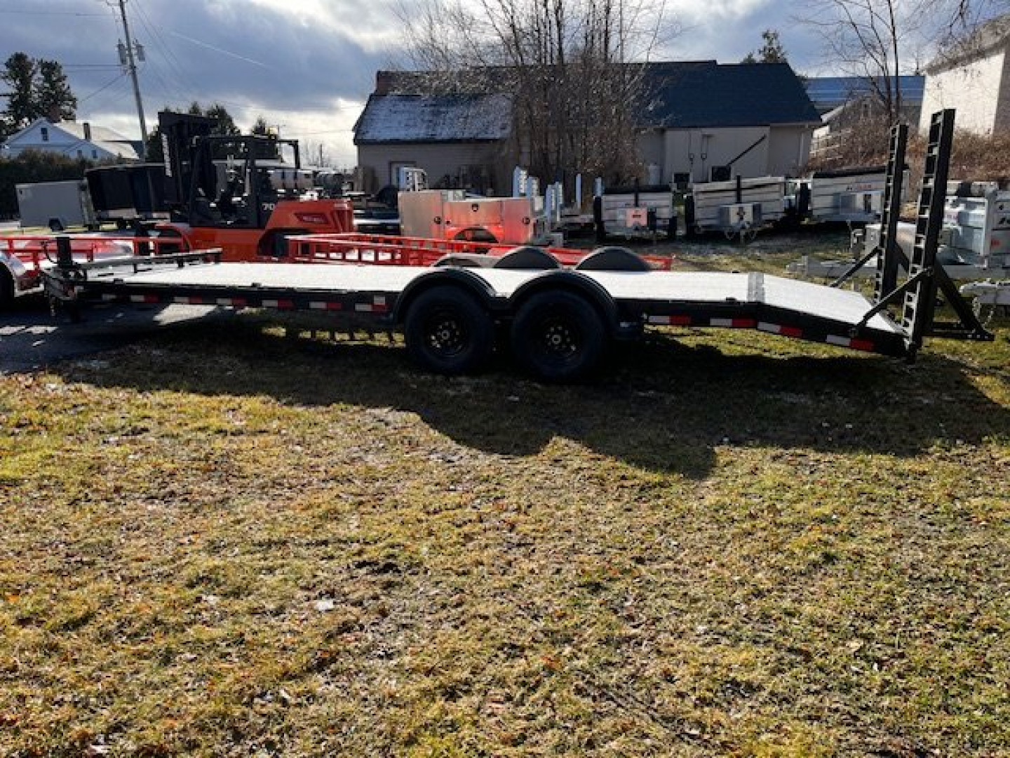 New 2025 PJ Trailers EV 24' Equipment Trailer
