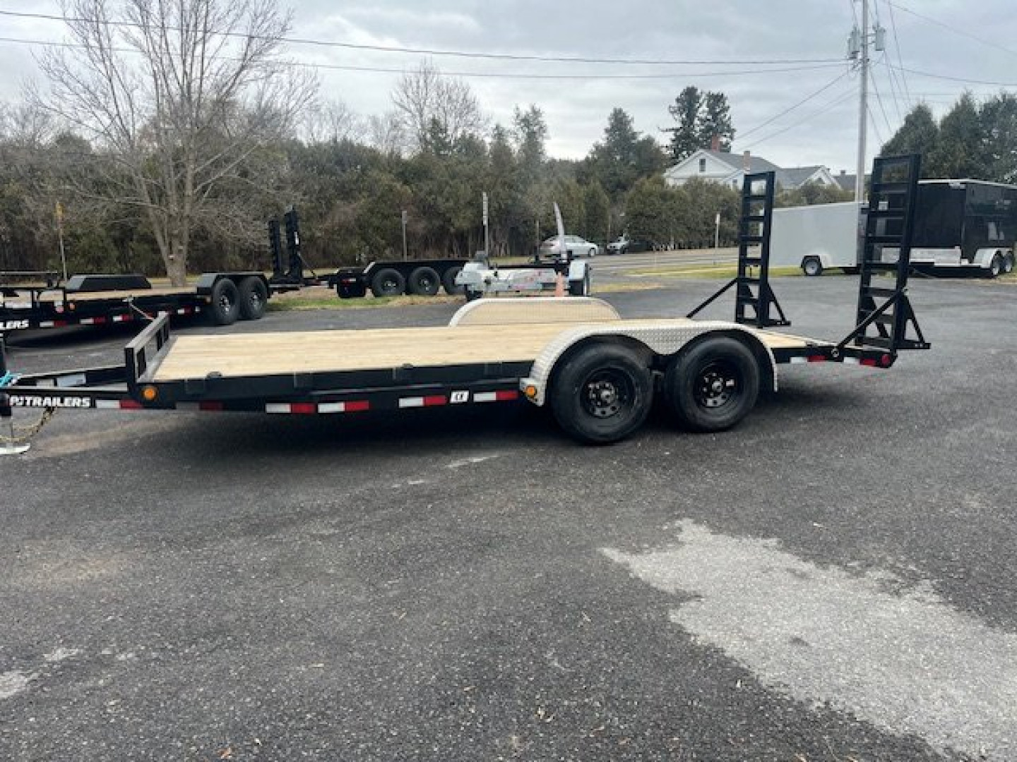 New 2025 PJ TRAILERS 83" x 18' CE Equipment Trailer