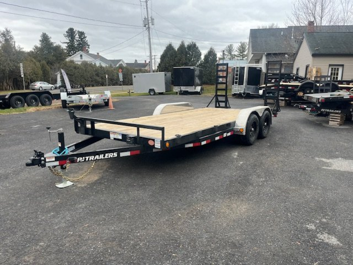 New 2025 PJ TRAILERS 83" x 18' CE Equipment Trailer