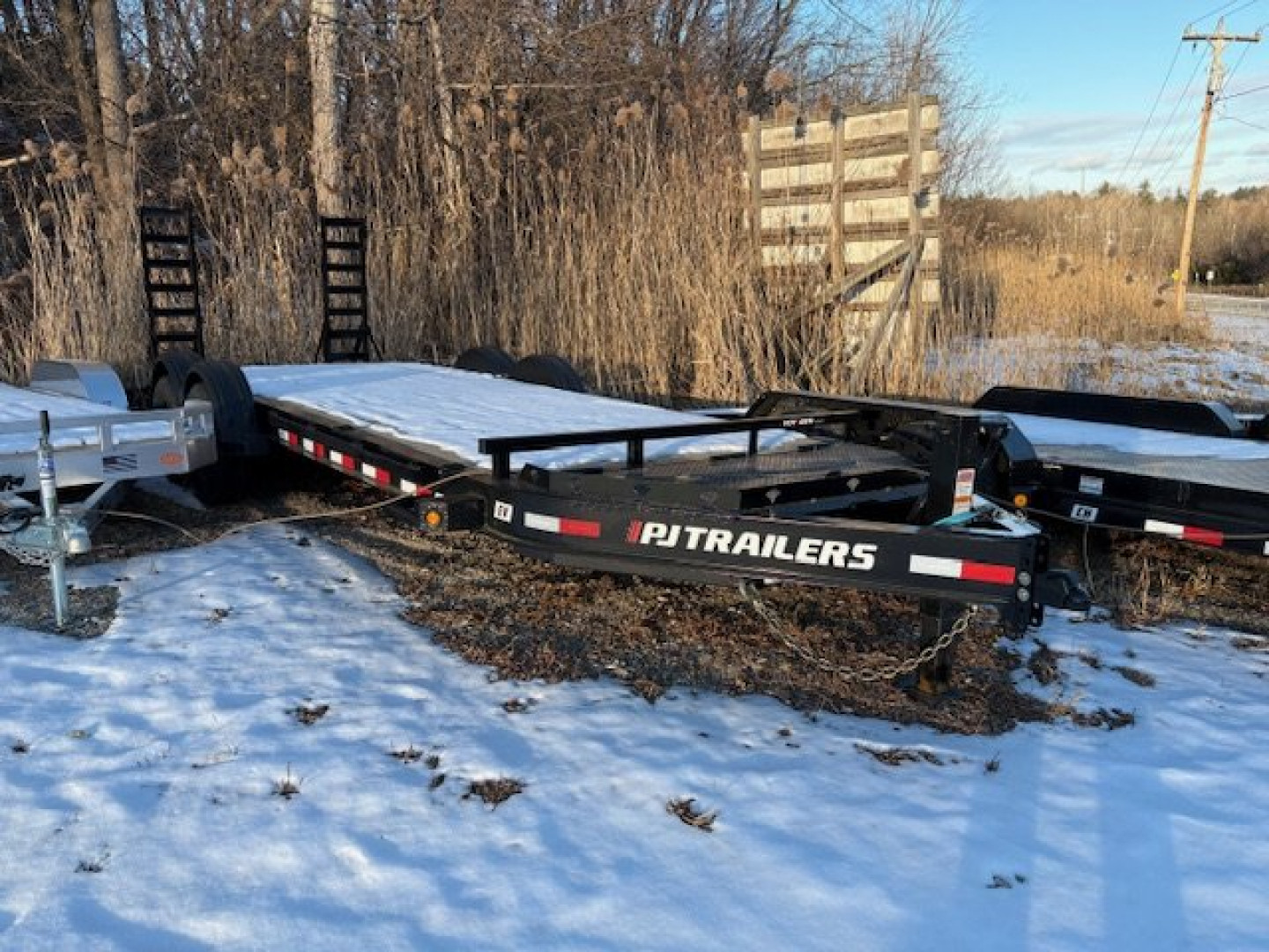 New 2025 PJ Trailers EV202 Equipment Trailer