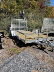 New 2025 Black Rhino EXS 7 X 14 - 3K GVW Utility Trailer