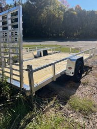 New 2025 Black Rhino EXS 7 X 14 - 3K GVW Utility Trailer