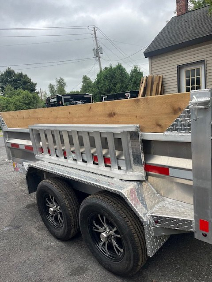 New 2025 NORDTEK DT 75"X 10' - 7K GVW Dump Trailer