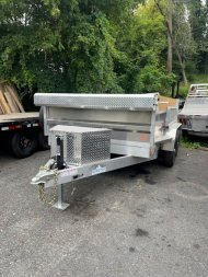 New 2025 NORDTEK DT 75"X 10' - 7K GVW Dump Trailer