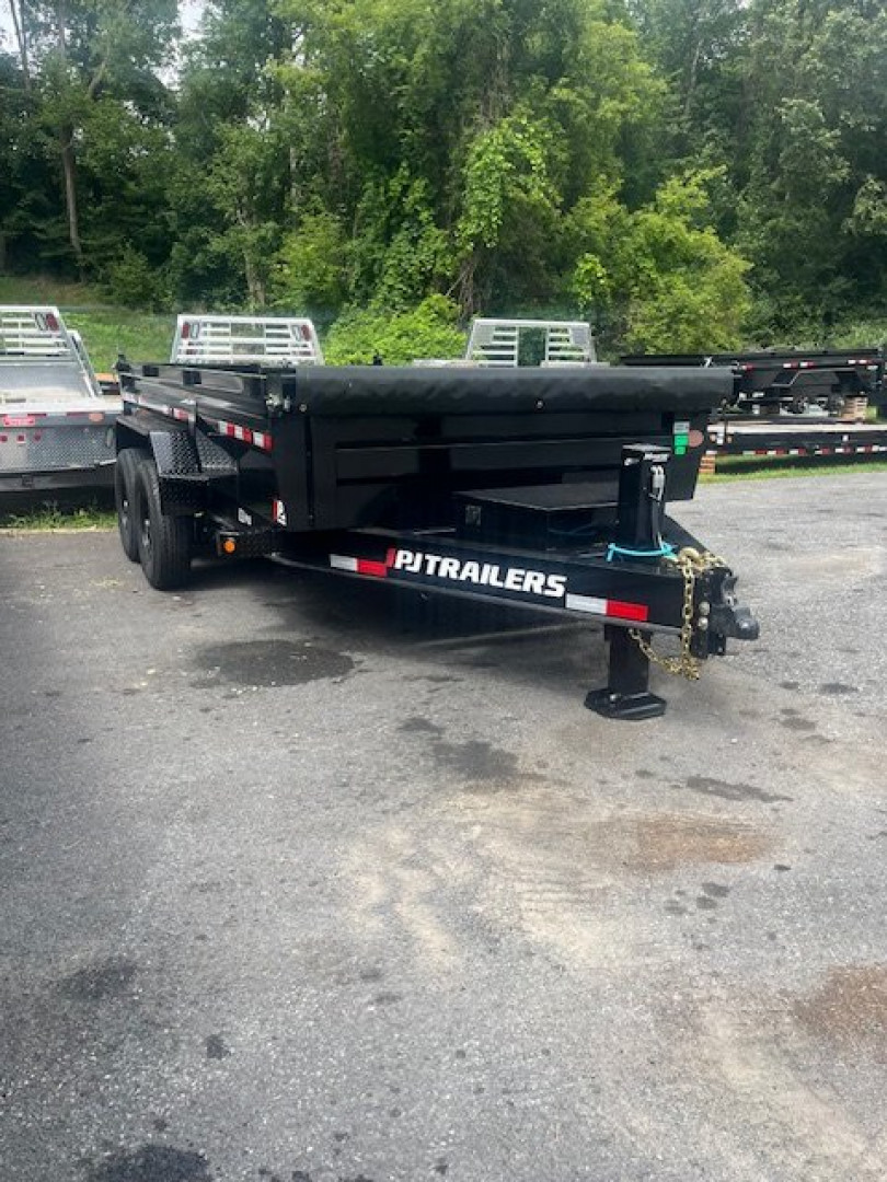 New 2025 PJ TRAILERS 83" x 14' DL Dump Trailer - 14k GVW