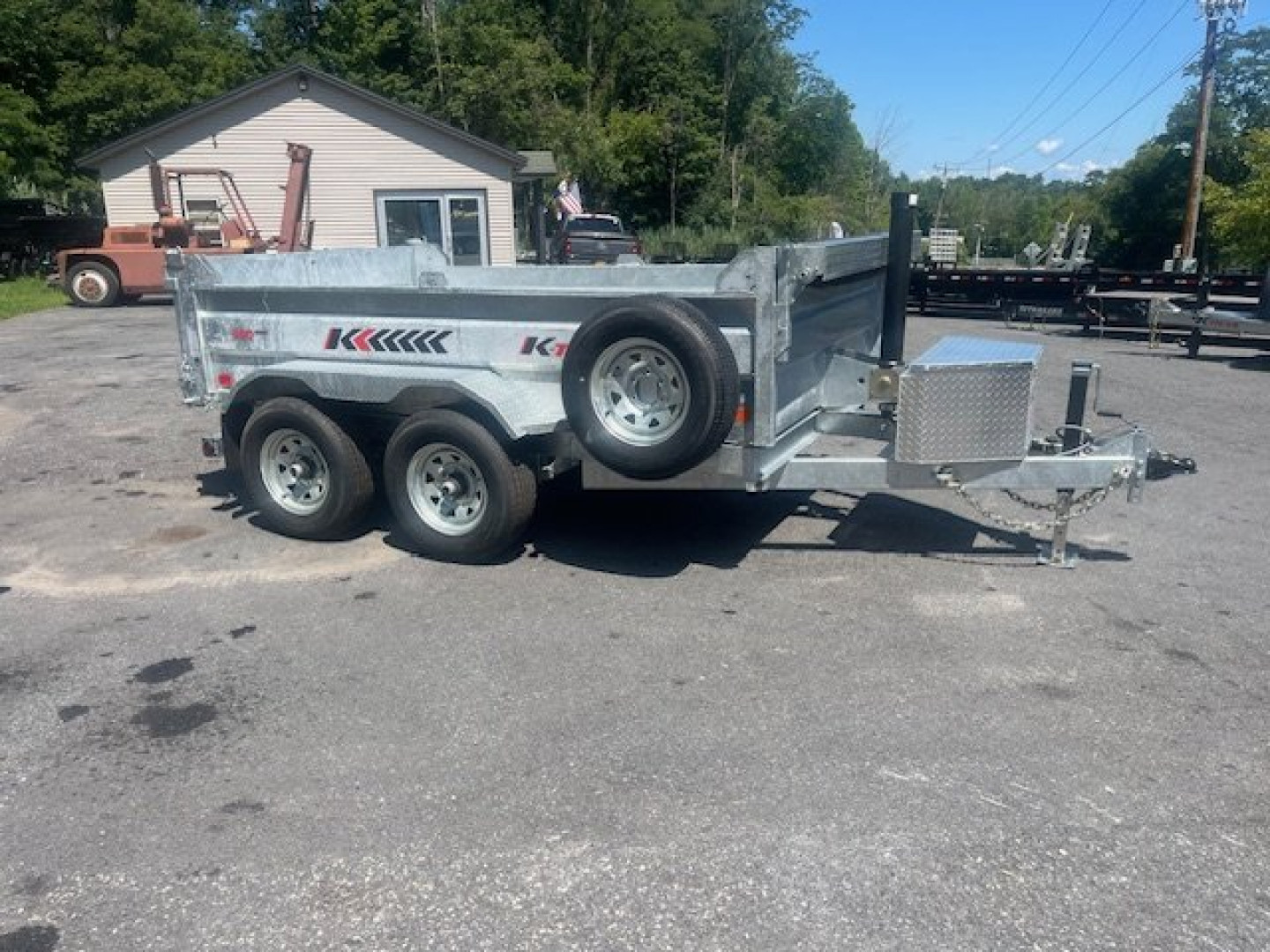 New 2024 K-Trail RS 6 X 10-10K GVW Dump Trailer