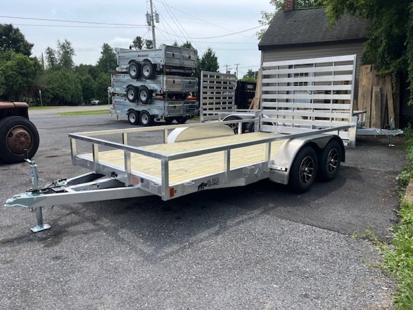 New 2025 Black Rhino LST 714 Landscape Trailer