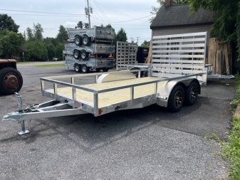 New 2025 Black Rhino LST 714 Landscape Trailer