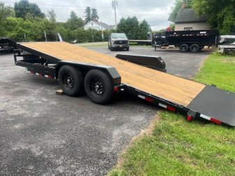 New PJ Trailers 83" x 20' Power Full Tilt