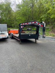 Used 2019 PJ Trailers T6222 Gooseneck Tilt Trailer