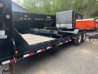 Used 2019 PJ Trailers T6222 Gooseneck Tilt Trailer