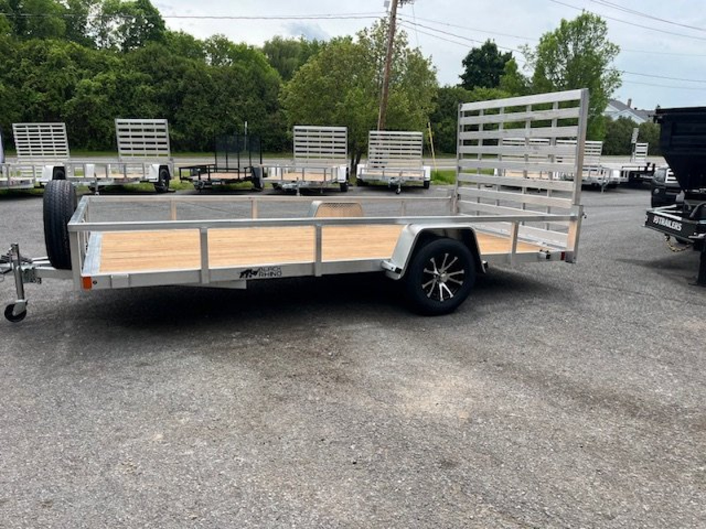 New 2024 Black Rhino LSS 714 Utility Trailer