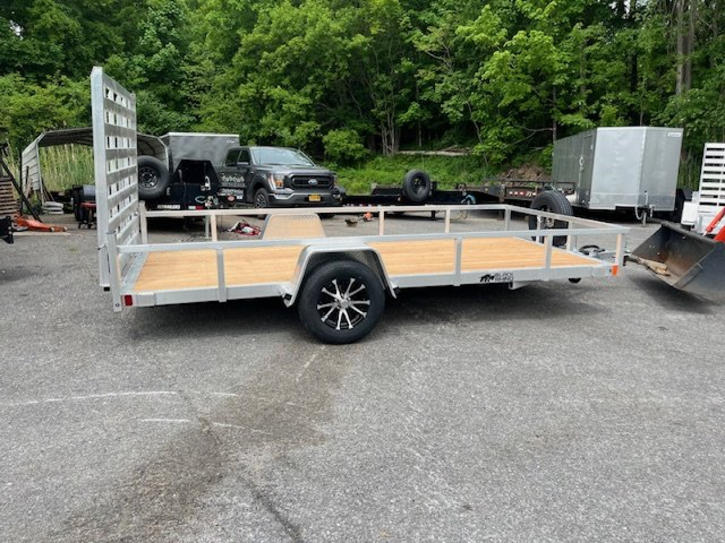 New 2024 Black Rhino LSS 714 Utility Trailer