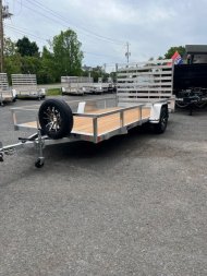 New 2024 Black Rhino LSS 714 Utility Trailer