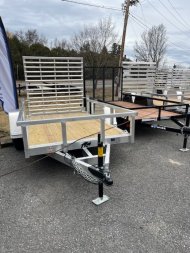 New 2024 Black Rhino EXS 5 X 8 Aluminum Utility Trailer