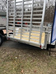 New 2024 Black Rhino EXS 5 X 8 Aluminum Utility Trailer