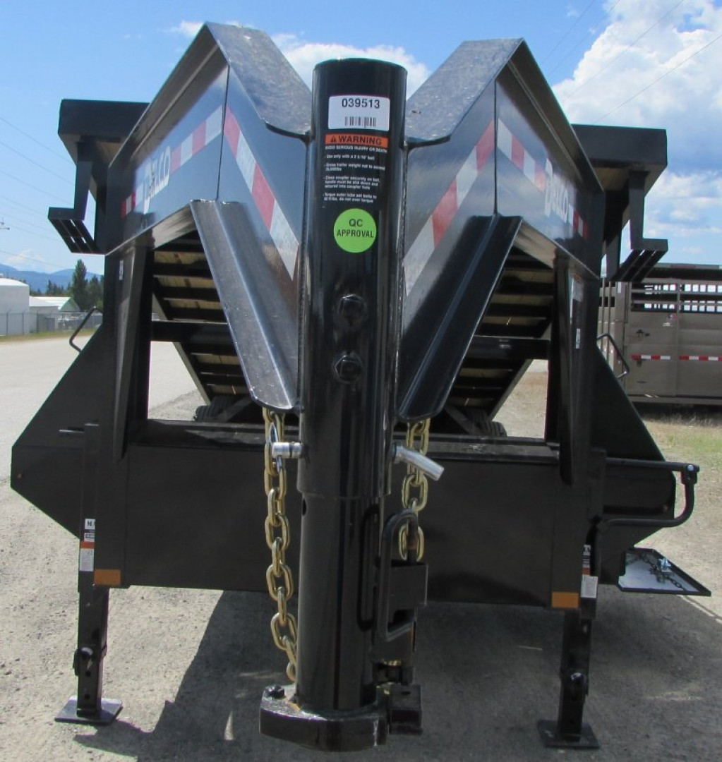 New 2025 Delco Trailers T824R72ESKK Tilt Trailer