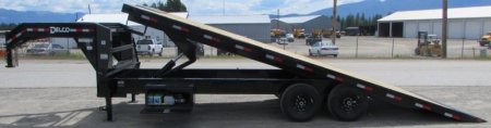 New 2025 Delco Trailers T824R72ESKK Tilt Trailer