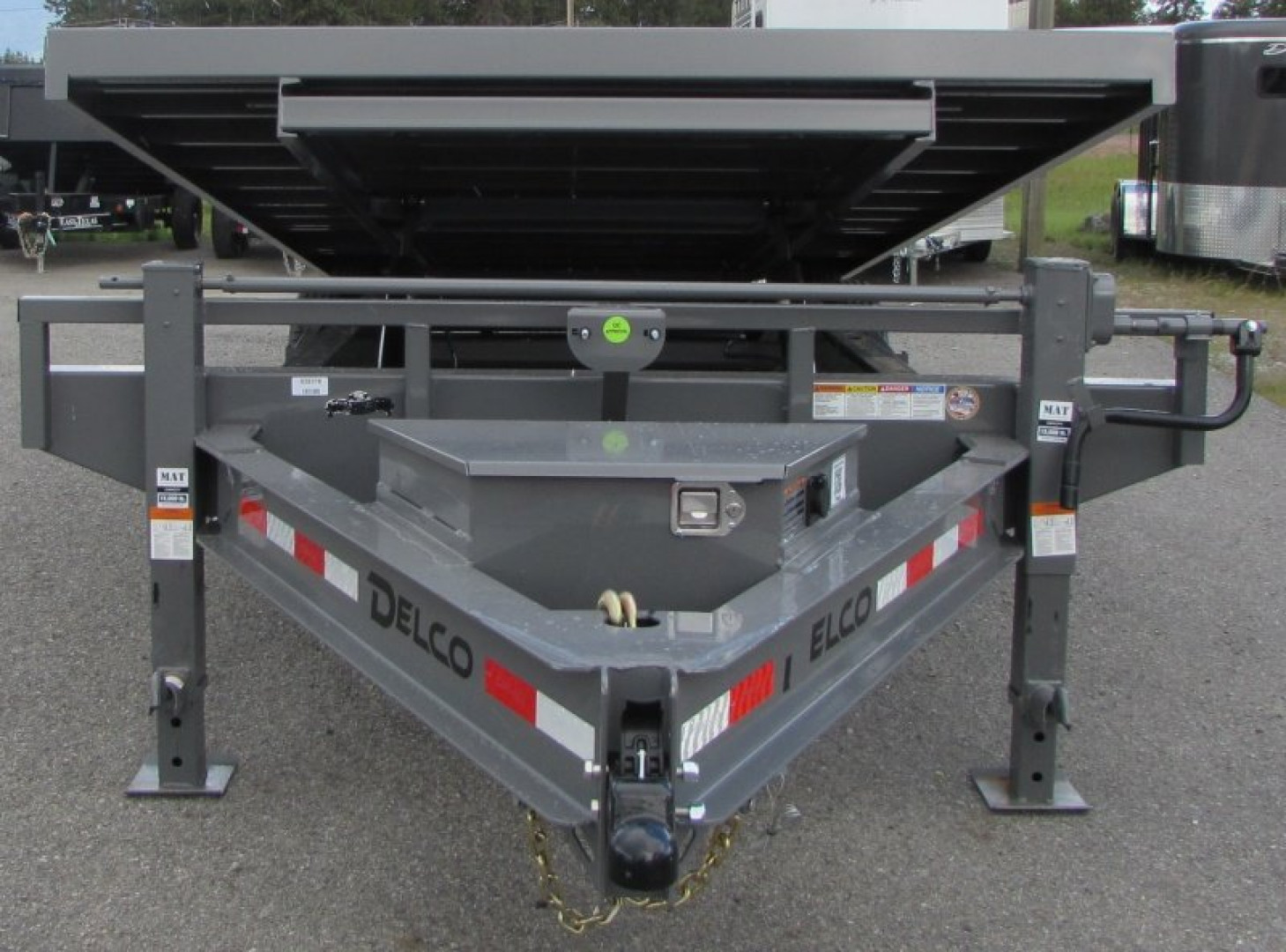 New 2025 Delco Trailers T122A72ETKE Tilt Trailer