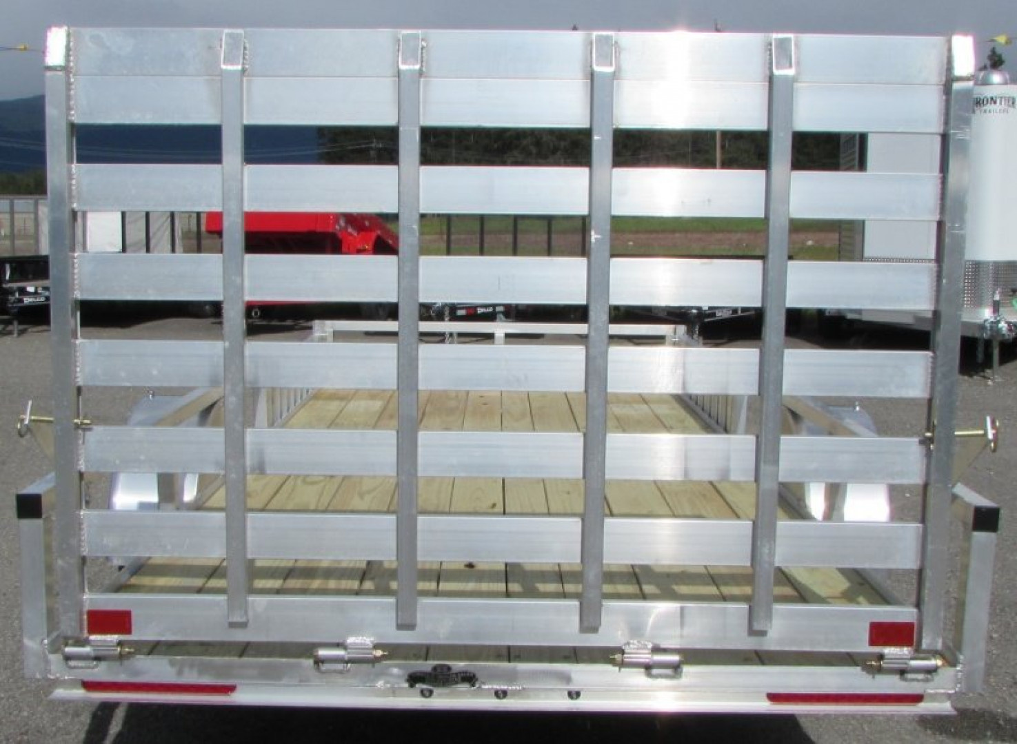 New 2024 ALCOM U 72 x 14 RW 2.0 Utility Trailer