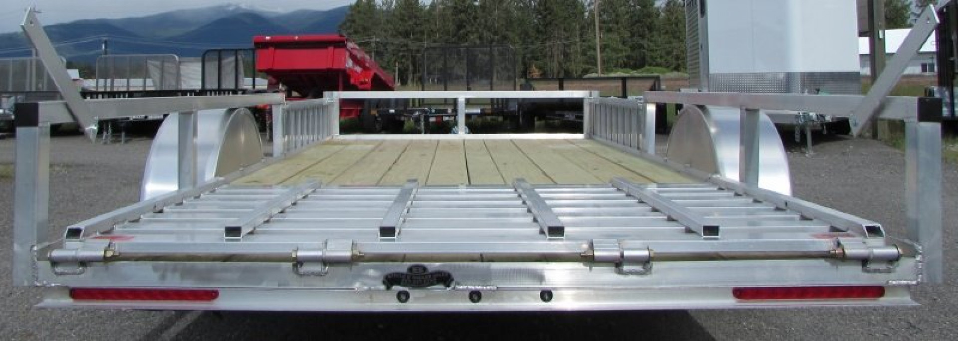 New 2024 ALCOM U 72 x 14 RW 2.0 Utility Trailer