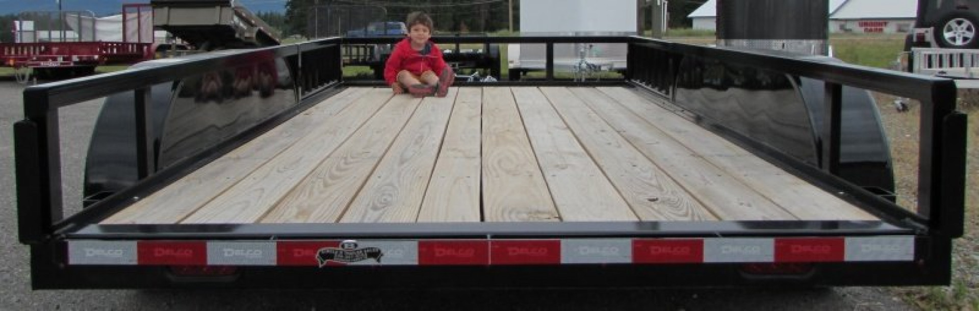 New 2023 Delco Trailers Utility 77" X 12 Utility Trailer