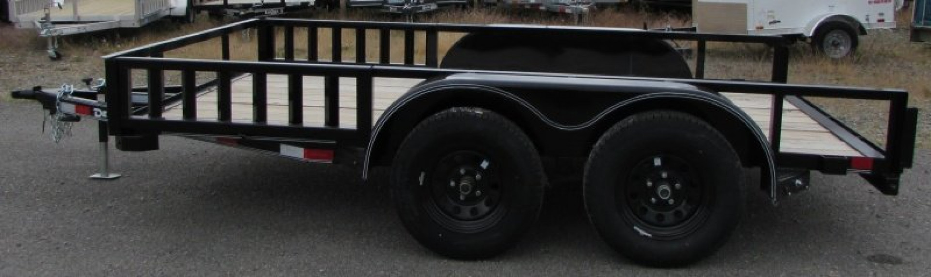 New 2023 Delco Trailers Utility 77" X 12 Utility Trailer